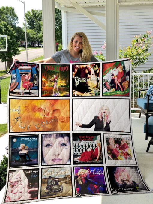 Cyndi Lauper Cyndi Lauper Blanket Quilt Rze2