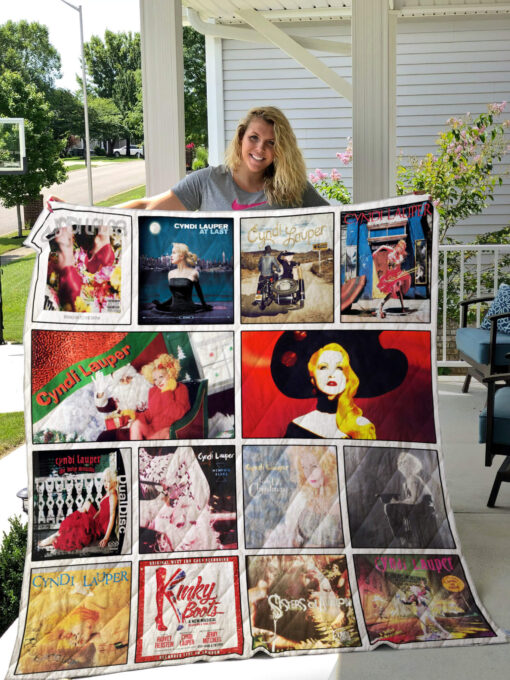 Cyndi Lauper Quilt  Blanket Quilt Rze2