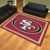 San Francisco 49ers i0 Area Rugs Rze1