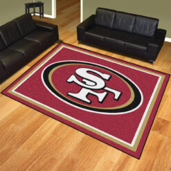 San Francisco 49ers i0 Area Rugs Rze1