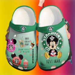 Starbucks Coffee Mickey Mouse Crocs FPT90