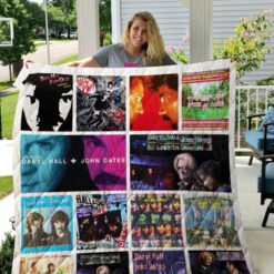 Daryl Hall & John Oates  Blanket Quilt  Rze2