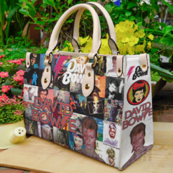 David Bowie lover Leather Hand Bag B22