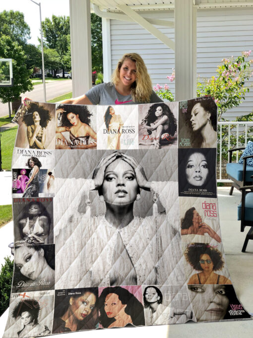Diana Ross Quilt  Blanket Quilt Rze2