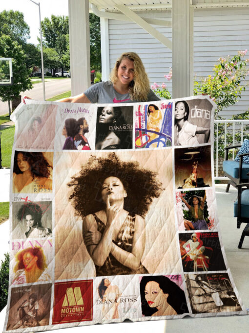 Diana Ross Quilt  Blanket Rze2