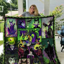 Disney Maleficent Villain Blanket Quilt Rze2