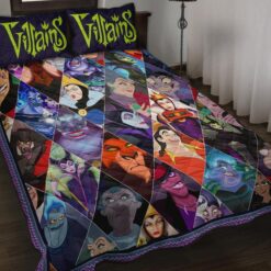 Disney Villains Quilt Bedding Set Rze2