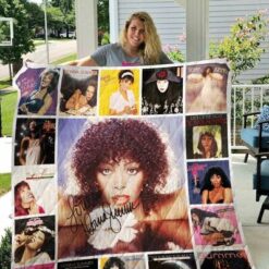 Donna Summer 1 Blanket Quilt Rze1