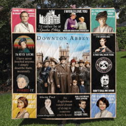 Downton Abbey Quilt  Blanket Quilt B22