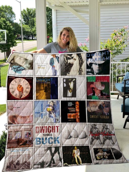 Dwight Yoakam Blanket Quilt Rze2