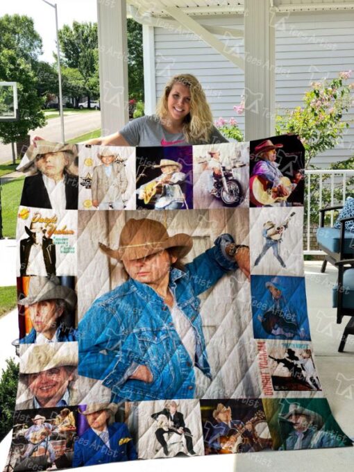 Dwight Yoakam Lover Blanket Quilt Rze2