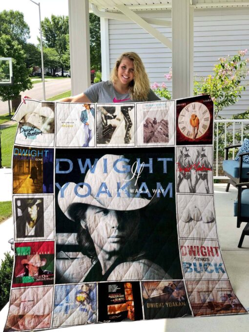 Dwight Yoakam Best Blanket Quilt Rze2