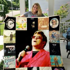 Elton John Best Blanket Quilt MIH08