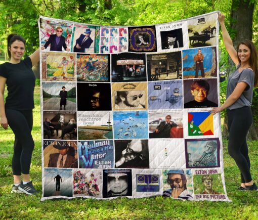 Elton John Elton John Blanket Quilt Rze2