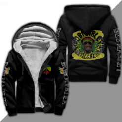 Bob Marley Fleece Jacket Rze1