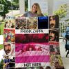 Frank Zappa Quilt Blanket Quilt Rze2