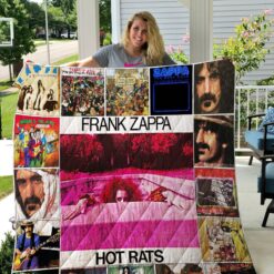 Frank Zappa Quilt Blanket Quilt Rze2