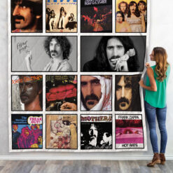 Frank Zappa  Quilt Blanket Rze2