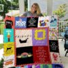 Friends TV Show Lover Blanket Quilt Rze2