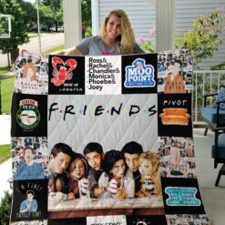 Friends TV Show Quilt Blanket Quilt Rze2