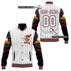 Alternative view of Garfield g1 Baseball Jacket M08