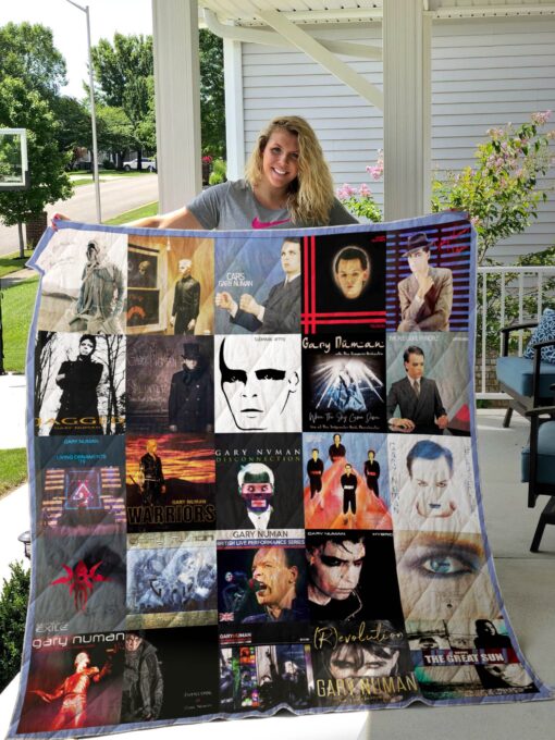 Gary Numan  Blanket Quilt Rze2