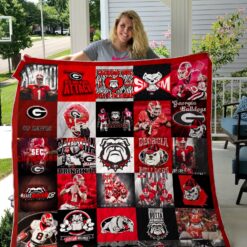 Georgia Bulldogs Quilt  Blanket B21