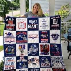 New York Giants Lover Blanket Quilt TH21