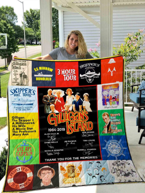 Gilligan's Island Blanket Quilt Rze2