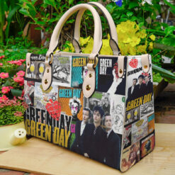 Green Day band Hand Leather Bag Rze2