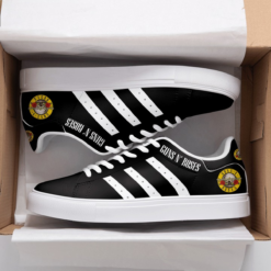 Guns N’ Roses Black Stan Smith Shoes B22