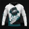 Philadelphia Eagles Hoodie Zip Hoodie 3D TN