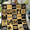 Hamilton Tiger Cats  Blanket Quilt Rze2