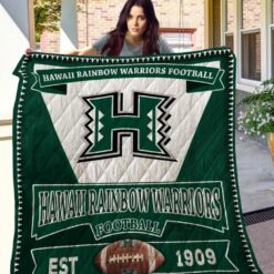 Hawaii Rainbow Warriors  Quilt  Blanket Quilt B22
