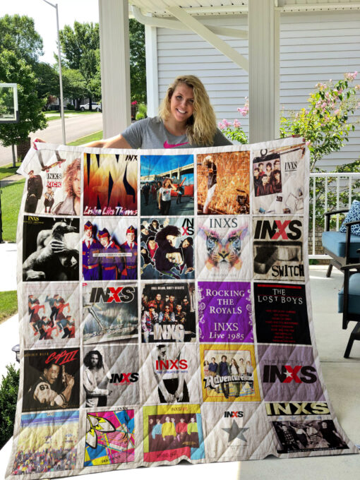 INXS Lover Blanket Quilt Rze2