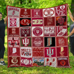 Indiana Hoosiers Indiana Hoosiers Blanket Quilt B20
