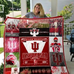 Indiana Hoosiers  Blanket Quilt B20
