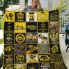 Iowa Hawkeyes Quilt Blanket Quilt Rze2