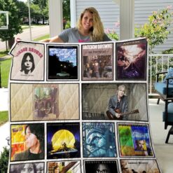Jackson Browne Quilt Blanket Quilt Rze2