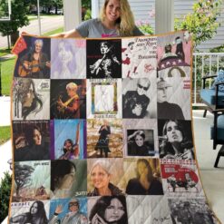 Joan baez Quilt Blanket Quilt B20