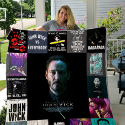 John Wick Quilt Blanket Quilt B21