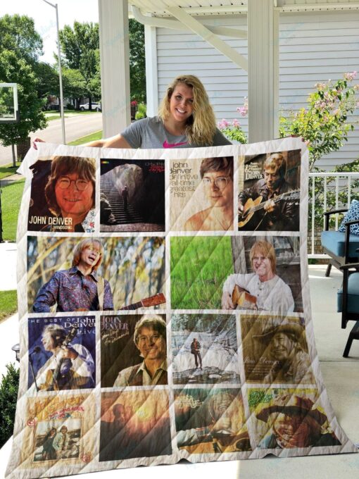 John Denver Best Blanket Quilt Rze2