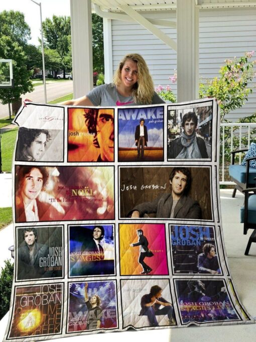 Josh Groban Blanket Quilt Rze2