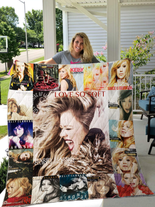Kelly Clarkson Quilt Blanket Quilt Rze2
