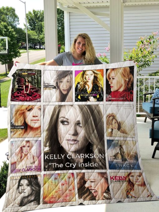 Kelly Clarkson Lover Blanket Quilt  Rze2