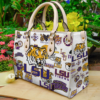 LSU Tigers Lover Leather Bag Rze2