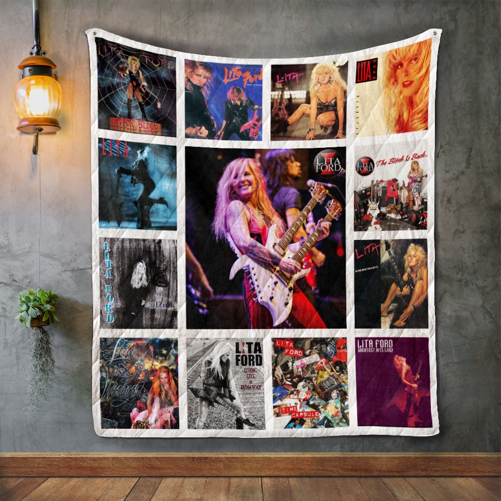 Lita Ford Blanket Quilt B20