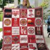 Louisiana Ragin Cajun  Blanket Quilt B22