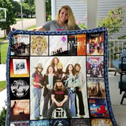 Lynyrd Skynyrd Quilt  Blanket Quilt Rze2