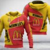 McDonald's  Hoodie Zip Hoodie 3D B21